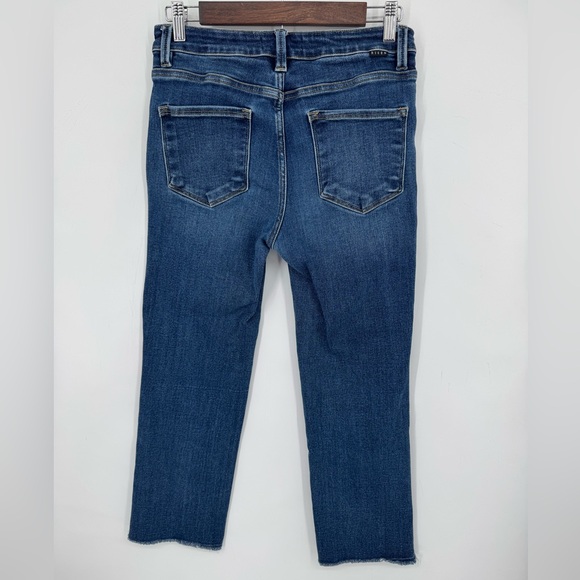 Risen Women's Ankle Jeans With Raw Hem Size 9/29 - Picture 2 of 7